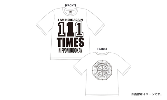 【生中継！藤井フミヤ 40th Anniversary FINAL in 日本武道館】Tシャツ